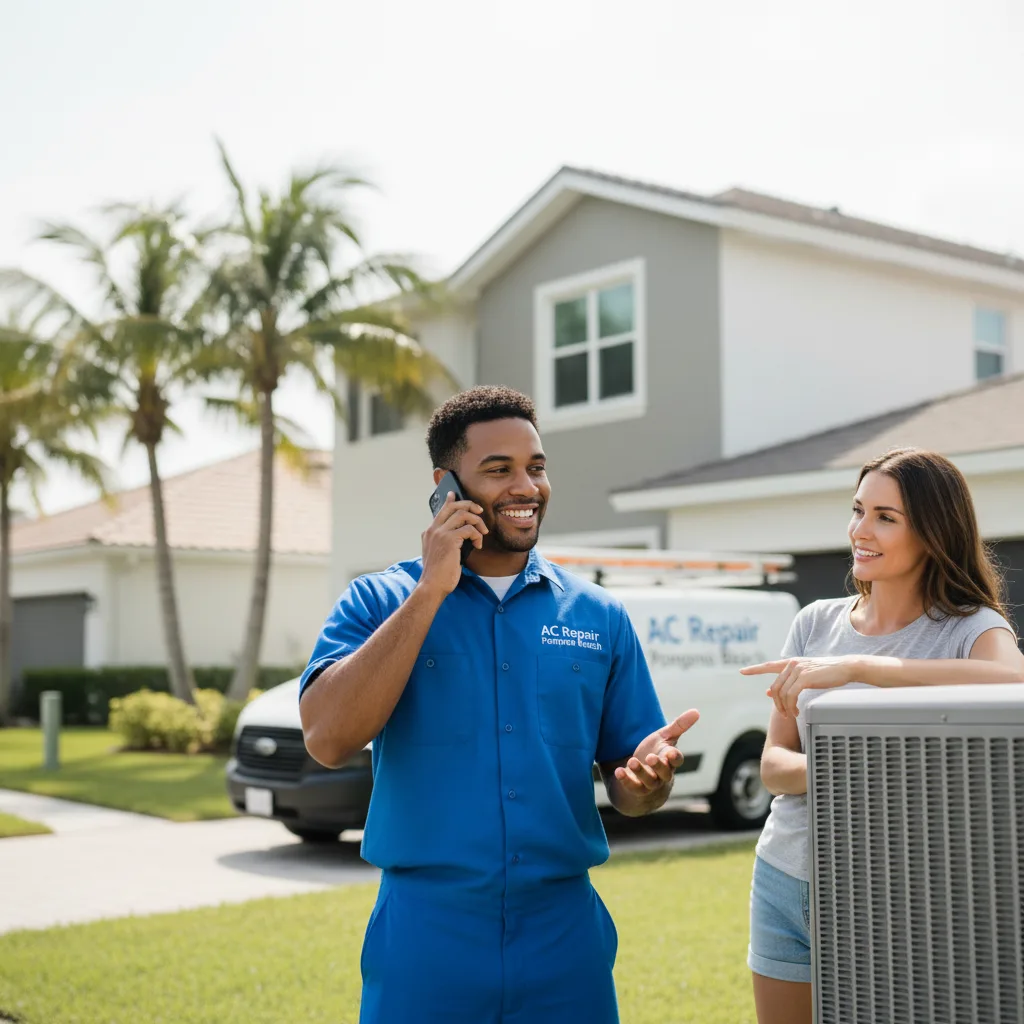 AC Repair Pompano Beach customer support in Buna